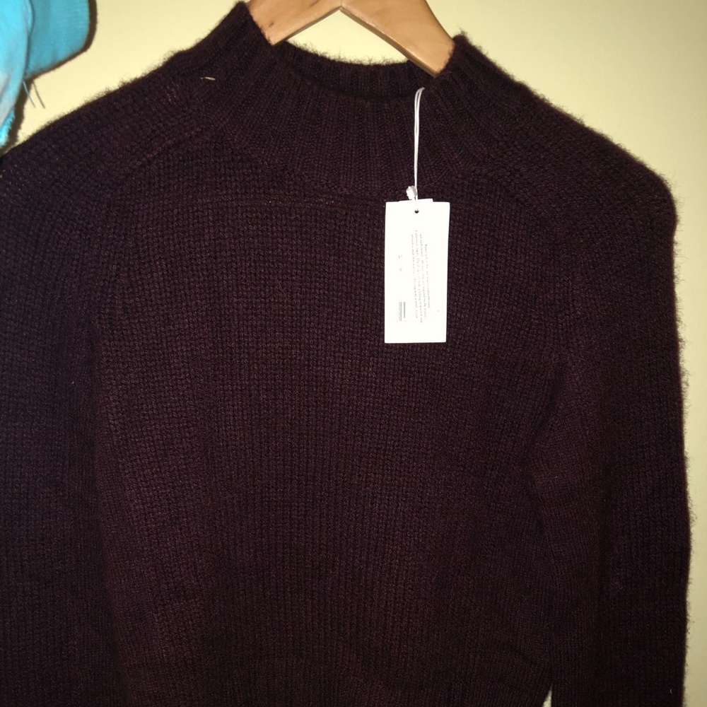 100% cashmere Vince cropped sweater